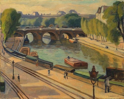 Samuel Halpert-Nieuwe brug