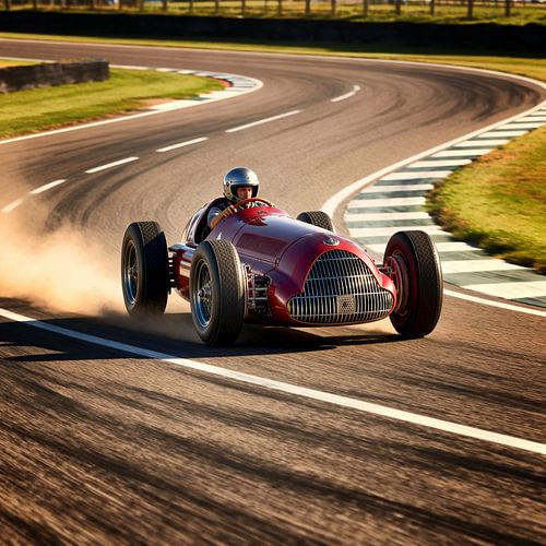 Alfetta op Monza: Een race-echo