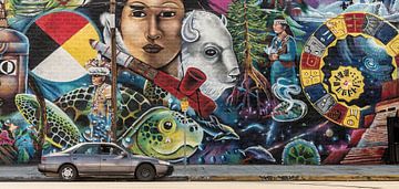 Los Angeles - Mural painting by Keesnan Dogger Fotografie