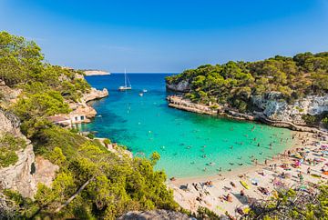 Cala Llombards, idyllische Küste auf den Inseln Mallorca, Spanien von Alex Winter