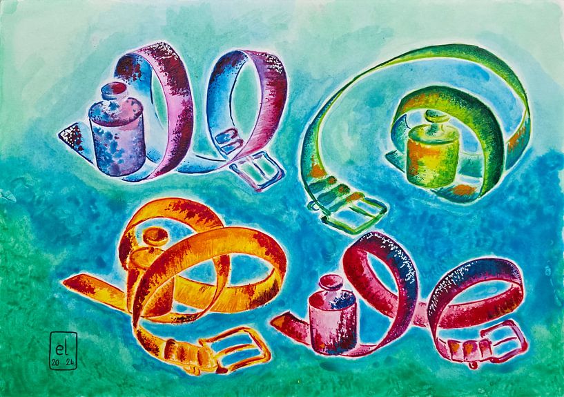 Dirac's Belts Swimming in Dirac's Sea von elkement