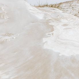 Met sneeuw bedekte duinen | Winterlandschap Nederland Den Haag van Dylan gaat naar buiten
