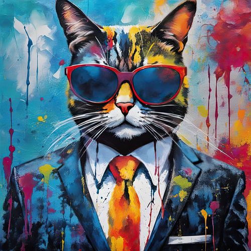 Malerei Katze 01.30