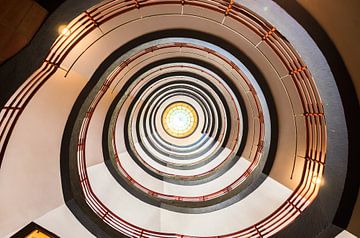 Cage d'escalier Spirale Hambourg sur Frank Kremer