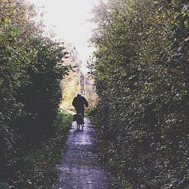 Man on a Bike  von Tim Stoppels