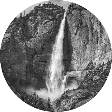 Majestueuze watervallen - Yosemite National Park van Joseph S Giacalone Photography