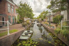 Kijfgracht Leiden, Nederland van Sander Klein Hesselink