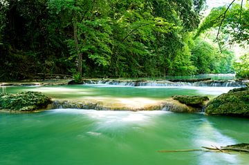 Watervallen in Toscane van Ivonne Fuhren-van de Kerkhof