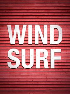 windsurfen van Florian Kunde