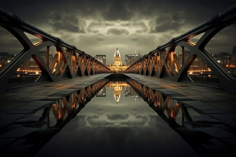 Esthetisch minimalisme van fernlichtsicht