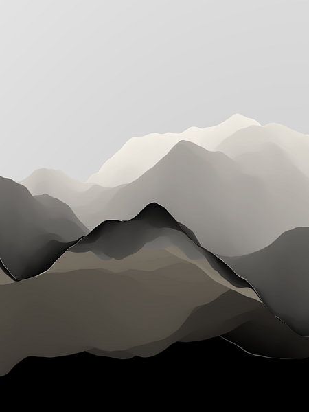 Beautiful Mountains 14 by Angel Estevez