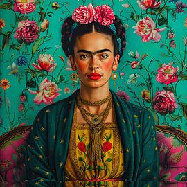 Frida Poster - Frida Kunstdruck von Niklas Maximilian