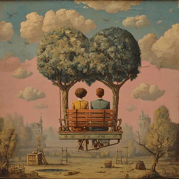 Spookachtige Valentijnsromance in de schaduwen