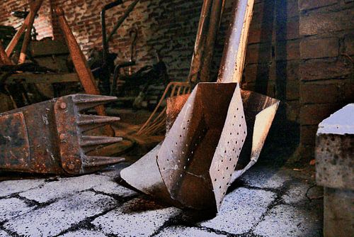 Railway Museum - various shovels