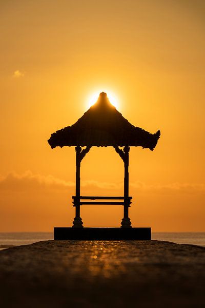 Magnifique lever de soleil sur Benoa Bali par Humphry Jacobs