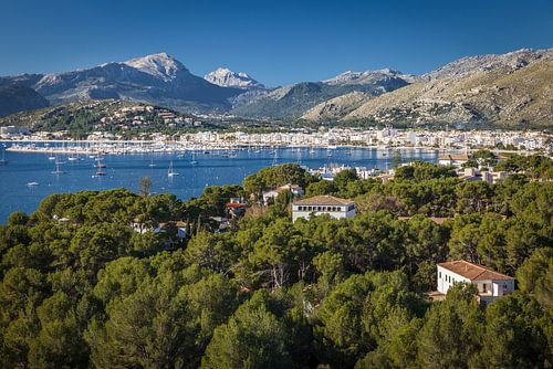 View of Port de Pollença, Mallorca