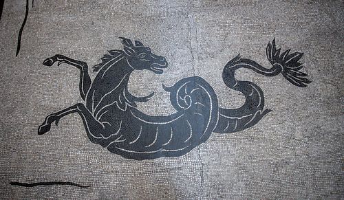 Mozaïek vloer Vaticaan