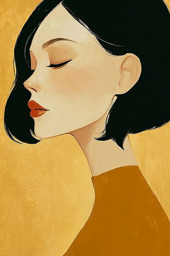 Portrait in Amber no. 1