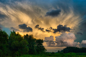 reaching out in the sky