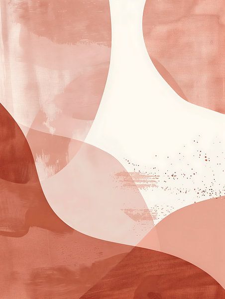 Old Pink Abstract by Gypsy Galleria