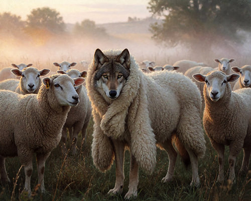 Ein Wolf im Schafspelz