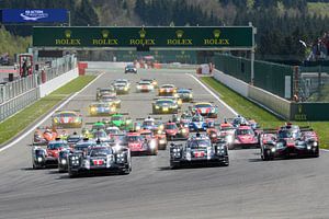 World Endurance Championship race start op Spa Francorchamps van Sjoerd van der Wal Fotografie