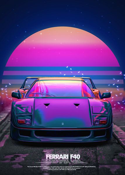 Ferrari F40 von Ali Firdaus
