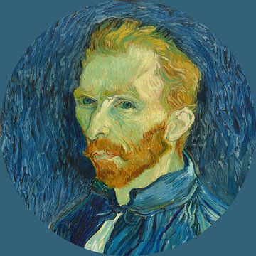 Vincent van Gogh als zelfportret van @Unique