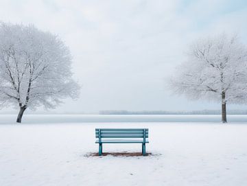 Eenvoud in Sneeuw van Eva Lee