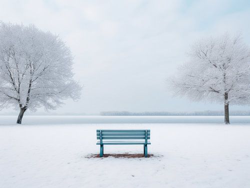 Simplicity in Snow by Eva Lee