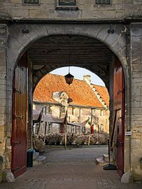 Eingangstor Schloss Schaloen von Rob Boon