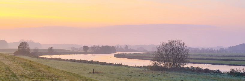 Sunrise over the river Vecht by Sjoerd van der Wal Photography