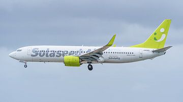 Le Boeing 737-800 de Solaseed Air.