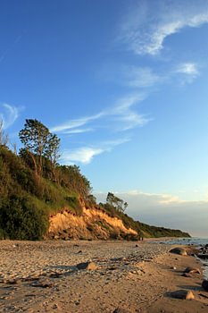 An der Steilküste