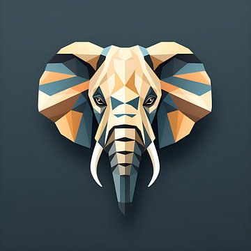 Image vectorielle Éléphant sur PixelPrestige