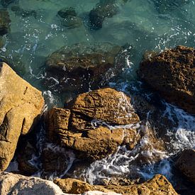 Galapinhos Beach, Arrábida National Park, Portugal van Lisa Buurkes