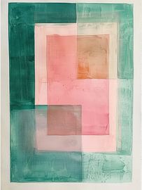 Scandinavian colourful work by Modern Collection