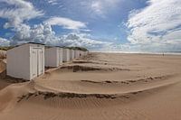 Beach cottages after the storm