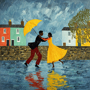 Singen im Regen