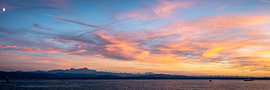 Panorama du lac de Constance sur Dieter Walther