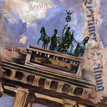 Berlin Brandenburg Gate by Berliner Bildermann