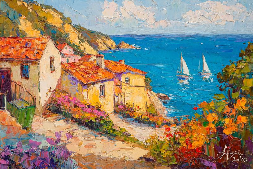Coastal idyll by Poster Art Shop