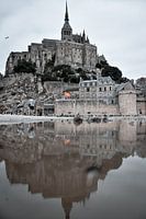 Mont Saint-Michel reflection