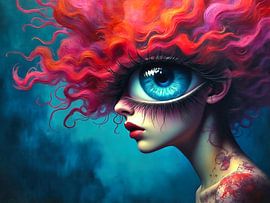 Surreal portrait of a woman_1 by The Photo Artist