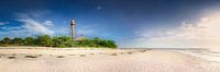 Lighthouse on the beach on Sanibel Island in Florida. by Voss Fine Art Fotografie thumbnail