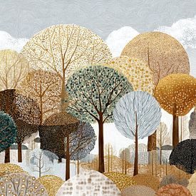 Forest Vibes sur Studio des Fleurs