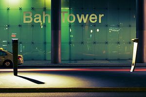 Berlin - BahnTower / Potsdamer Platz bei Nacht