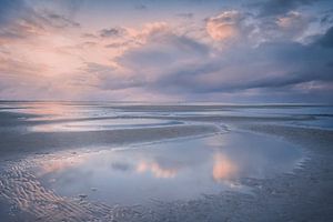 Sonnenuntergang in Holland von Roelie Steinmann