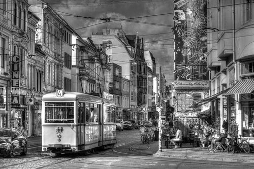 Straßenszene im Bremer Viertel
