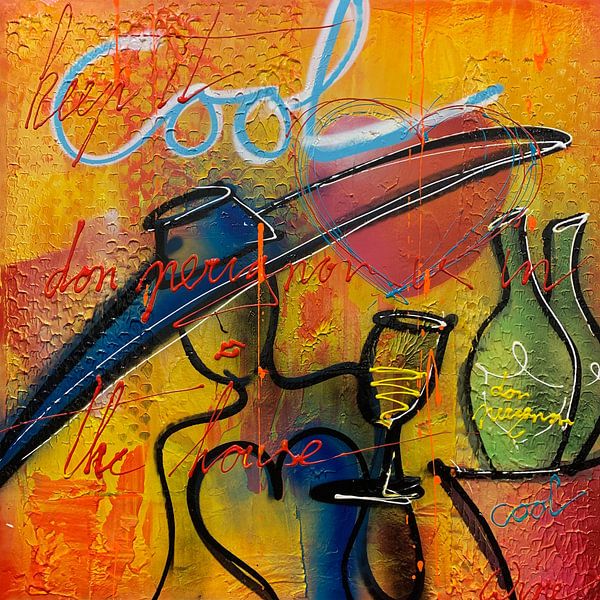 Cool by Geoffrey Wijn - WINE ART GALLERY